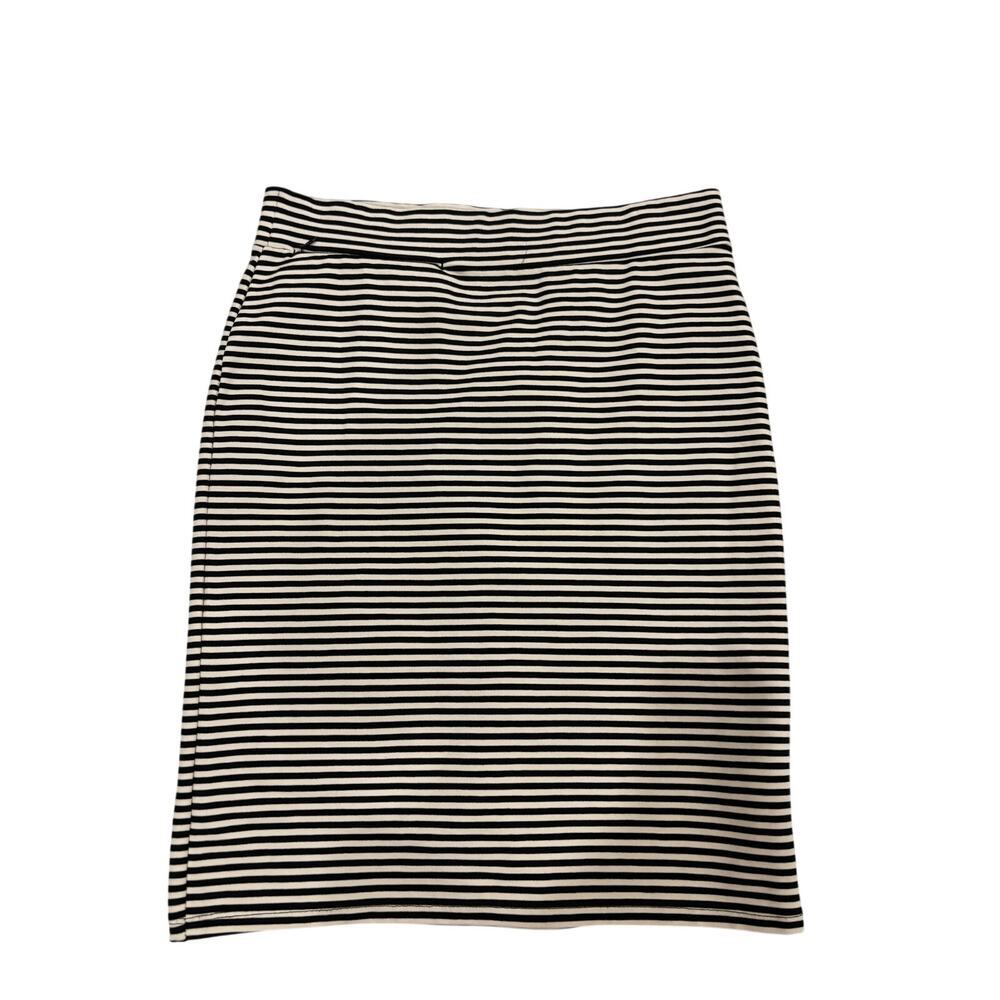 Toad&Co Paseo Stripe Skirt SZ Med